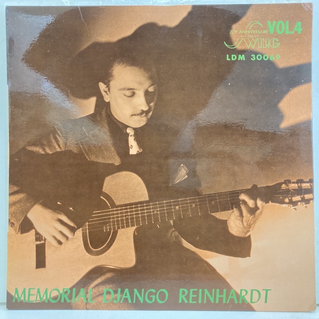 ●即決 LP Django Reinhardt / Memorial vol4 30952 ジャンゴ・ラインハルト フランス盤。