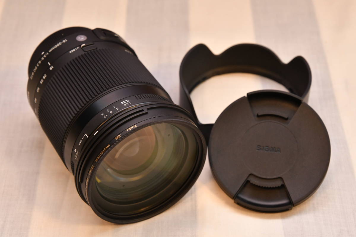 取扱 店 銀座 【新同品、保証(2022.9迄)】 SIGMA(シグマ)18-300mm F3.5