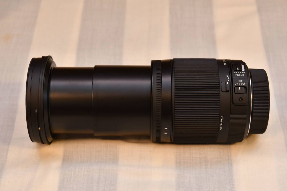 取扱 店 銀座 【新同品、保証(2022.9迄)】 SIGMA(シグマ)18-300mm F3.5