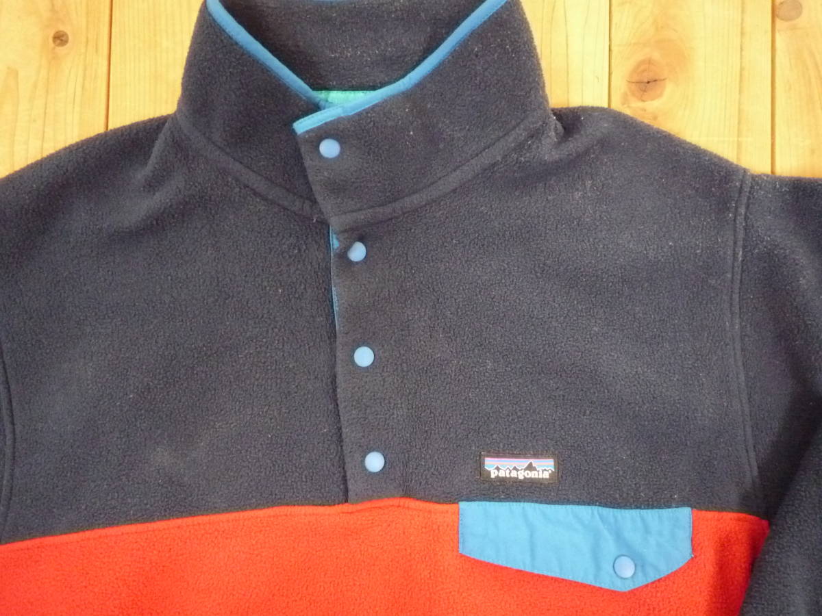 ★即決激安処分★送料無料★patagonia パタゴニア #25580FA16 スナップT シンチラ プルオーバー2016年フリースジャケット バイカラーsize M Patagonia パタゴニア (パタゴニア) D 3&frasl;14(木) シンチラスナップT