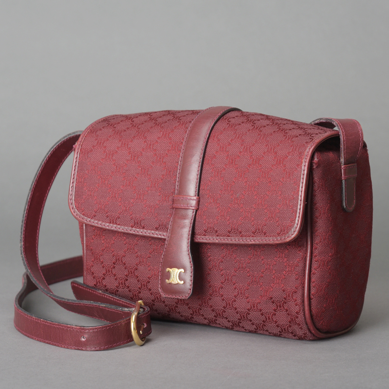 CELINE セリーヌ マカダム ワン トリオンフ 日本 レア品 CELINE 