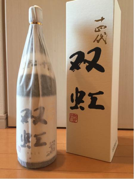 ☆十四代　七垂二十貫　双虹 大吟醸　一升瓶☆