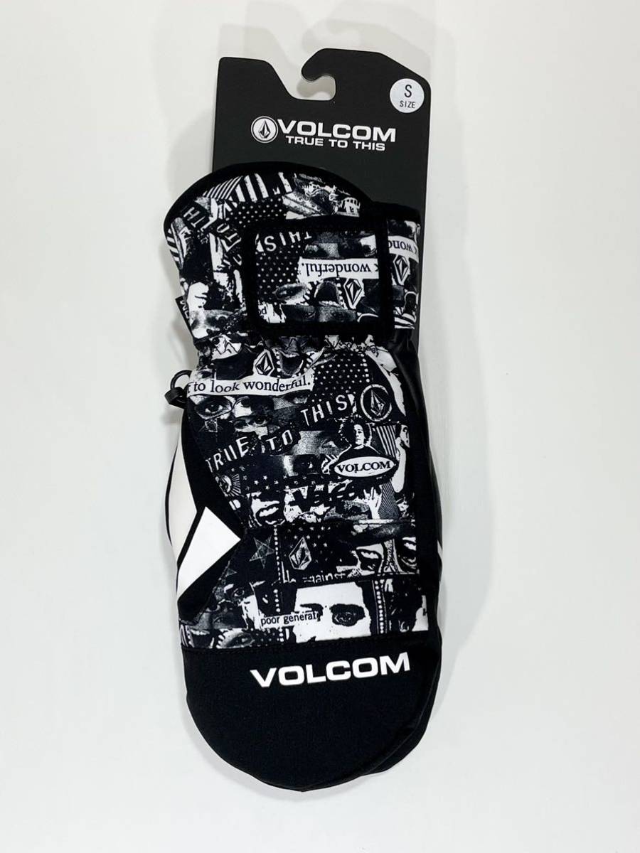 VOLCOM ボルコム J68522JBNBK メンズ Mサイズ スノーボード ミトングローブ Mitt NewBlack色 スノボ 小物 ヴォルコム 新品 即決 送料無料