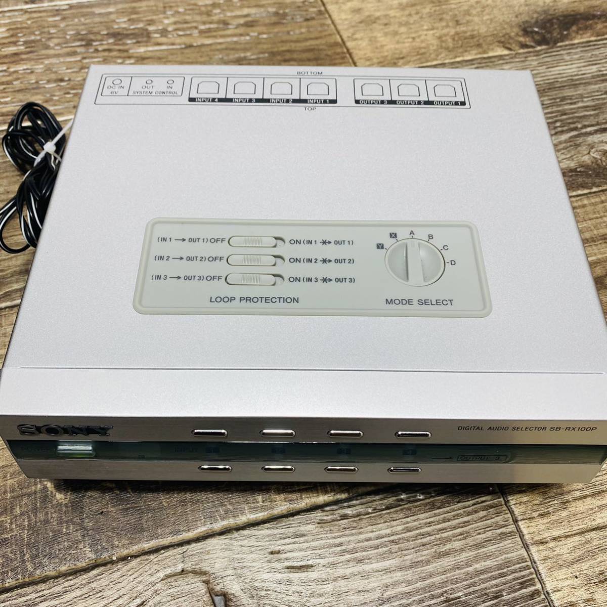SB-RX100P SONY AVセレクター 光デジタル角型対応 - | ソニー 光