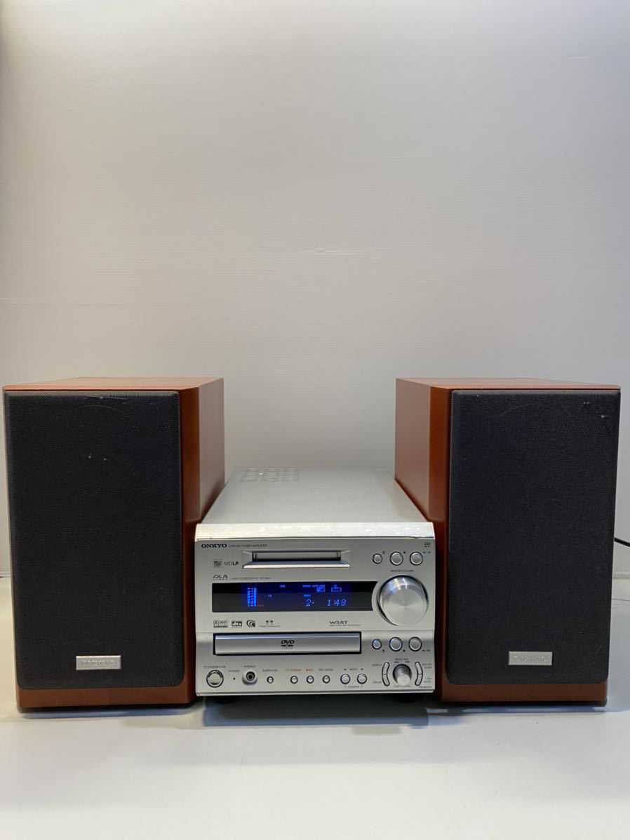 【本物保証，大得価】 現状品 ONKYO オンキョー FR-9GXDV CDコンポ DVD/MD 音出しOK コンポ(MDコンポ)｜売買されたオークション情報、yahooの商品情報をアーカイブ公開 - オークファン MDコンポ