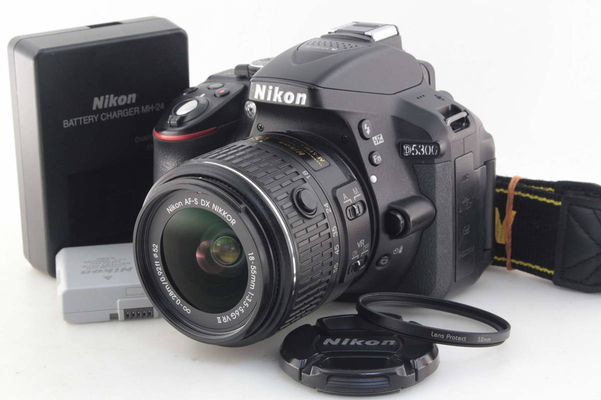 Nikon D5300 | AF-P 18-55 VR デジタル一眼レフカメラ DX ブラック
