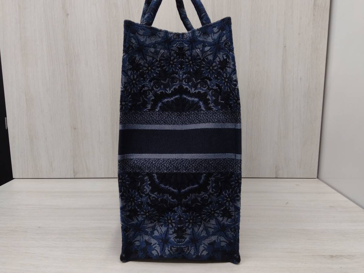 ディオール Christian Dior ／ブックトート バッグ ブルー系 限定 
