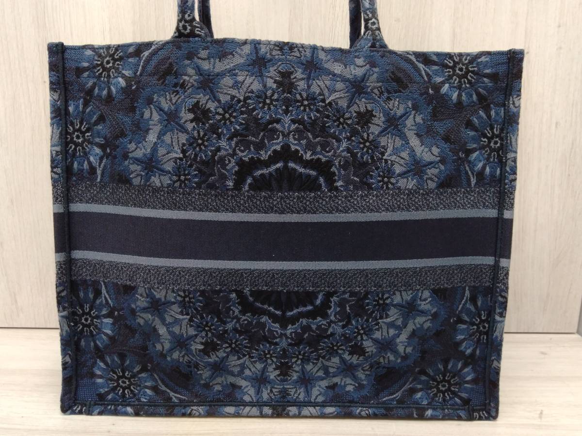 ディオール Christian Dior ／ブックトート バッグ ブルー系 限定 