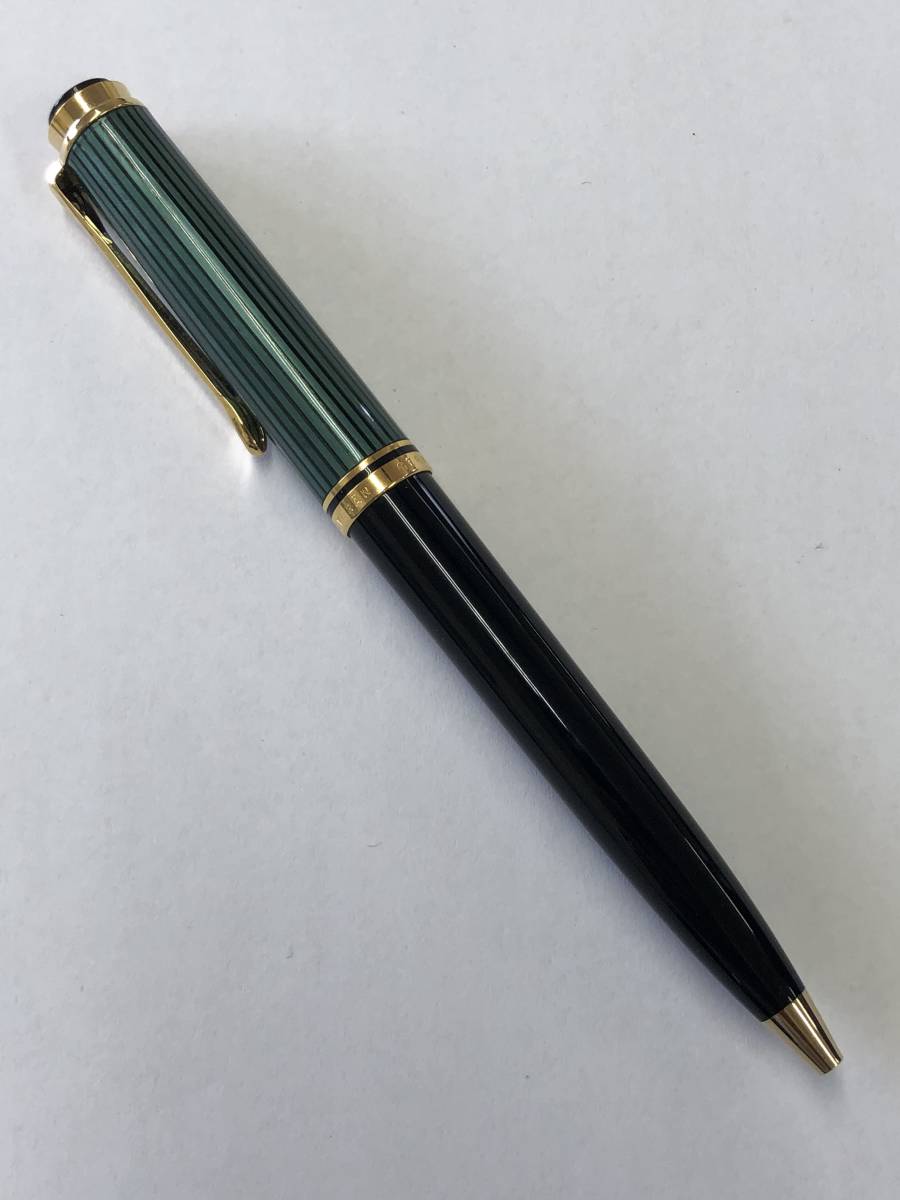 ボールペン スーベレーン ペリカン K800 緑縞 PELIKAN | 万年筆