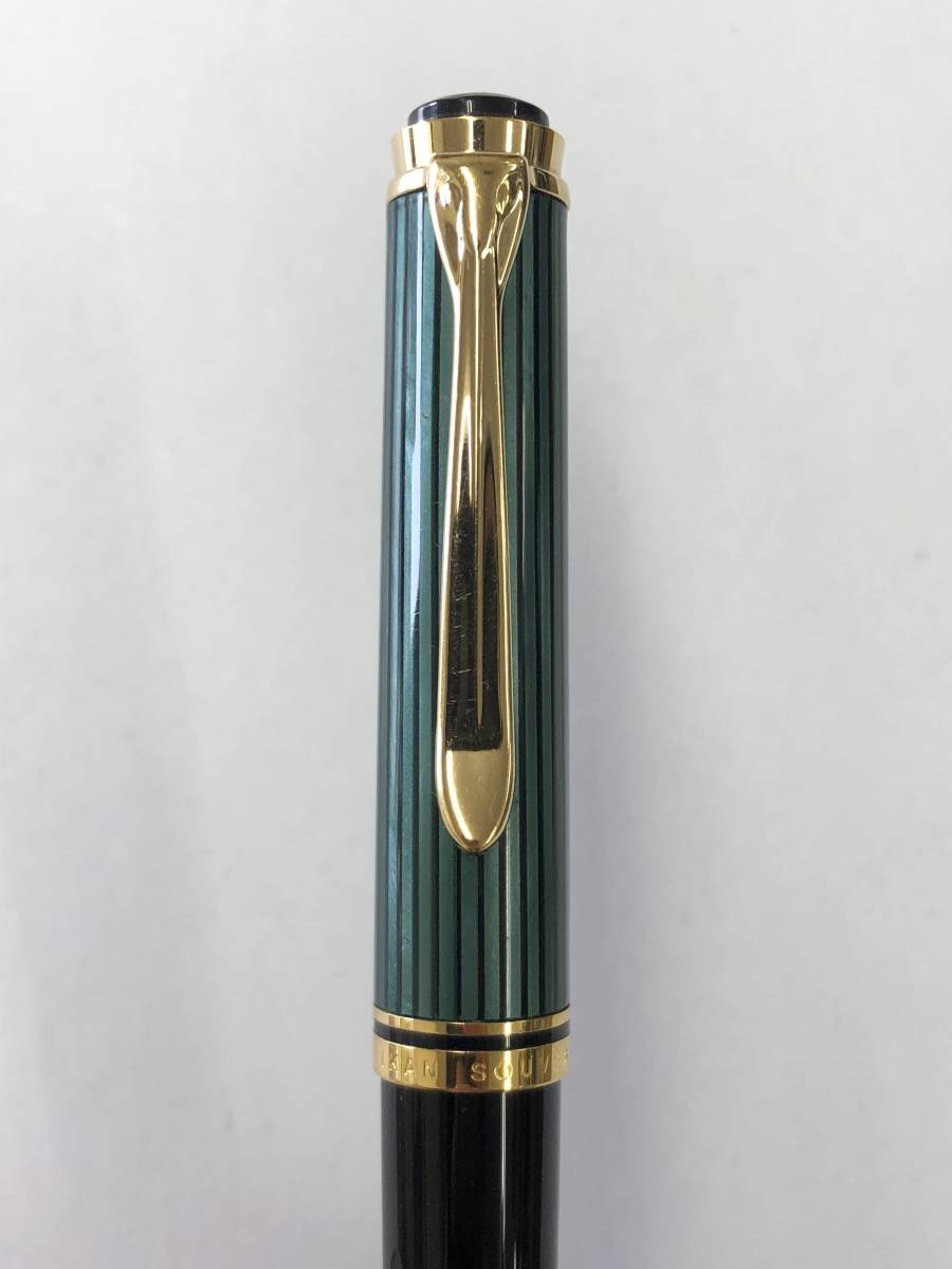 ボールペン スーベレーン ペリカン K800 緑縞 PELIKAN | 万年筆