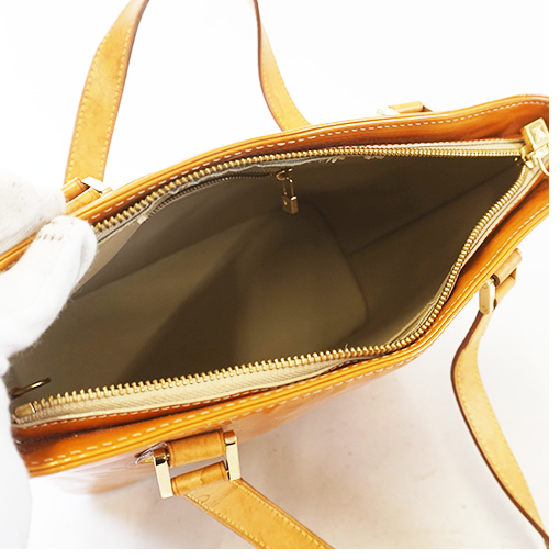 ルイヴィトン トートバッグ モノグラムヴェルニ ヒューストン M91004  