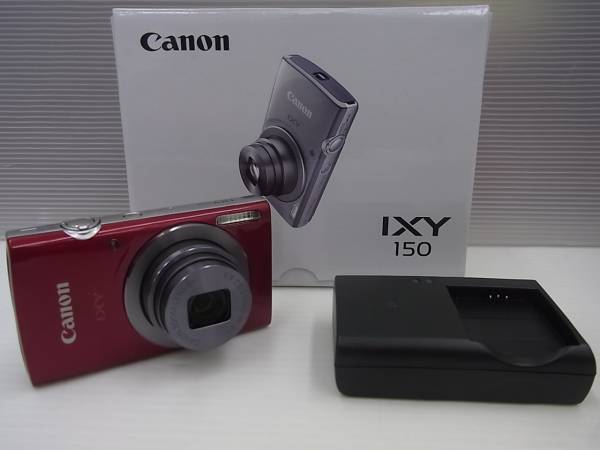 IXY 0 Canon レッド IXY150 デジタルカメラ コンパクトデジタルカメラ 