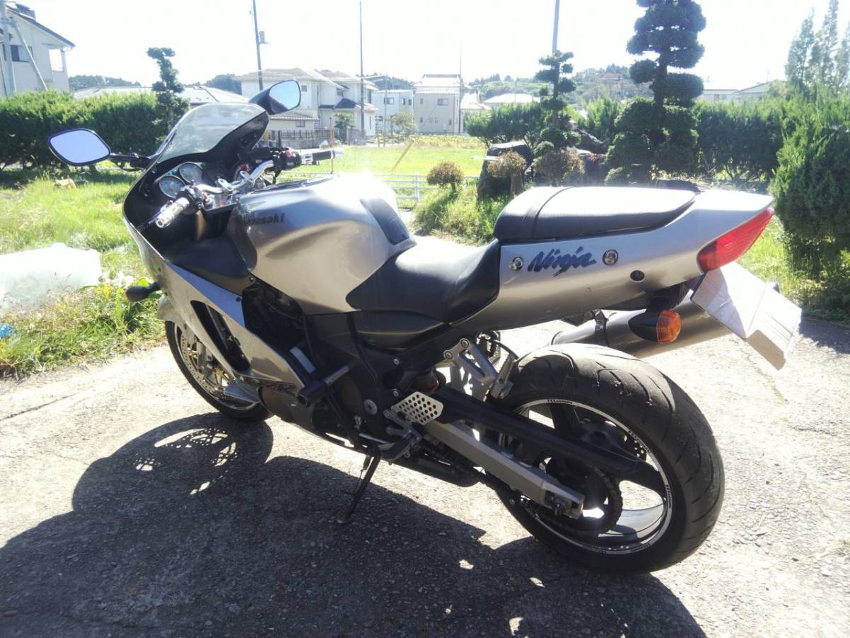 R様 お仕上がり確認用 宮城県 カワサキ ZX-12R 実働 3.2万キロ 車検切れ 今年の5月に切れまし