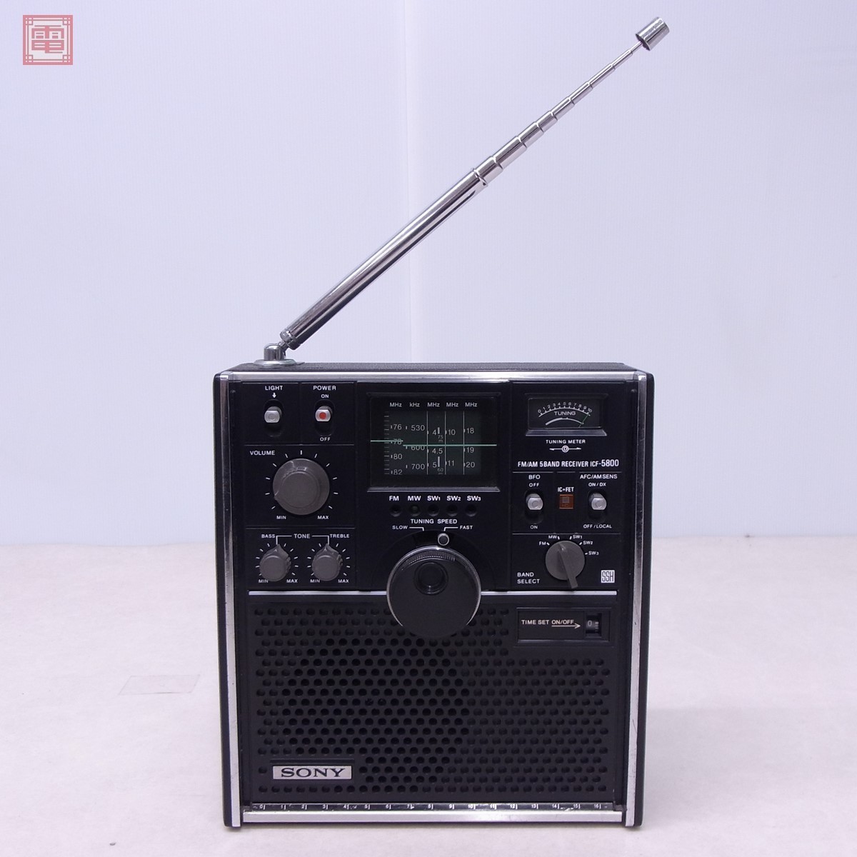 美品 SONY ソニー ICF-5800 AM/FM/SW BCLラジオ 【10 ICF-5800 SONY スカイ
