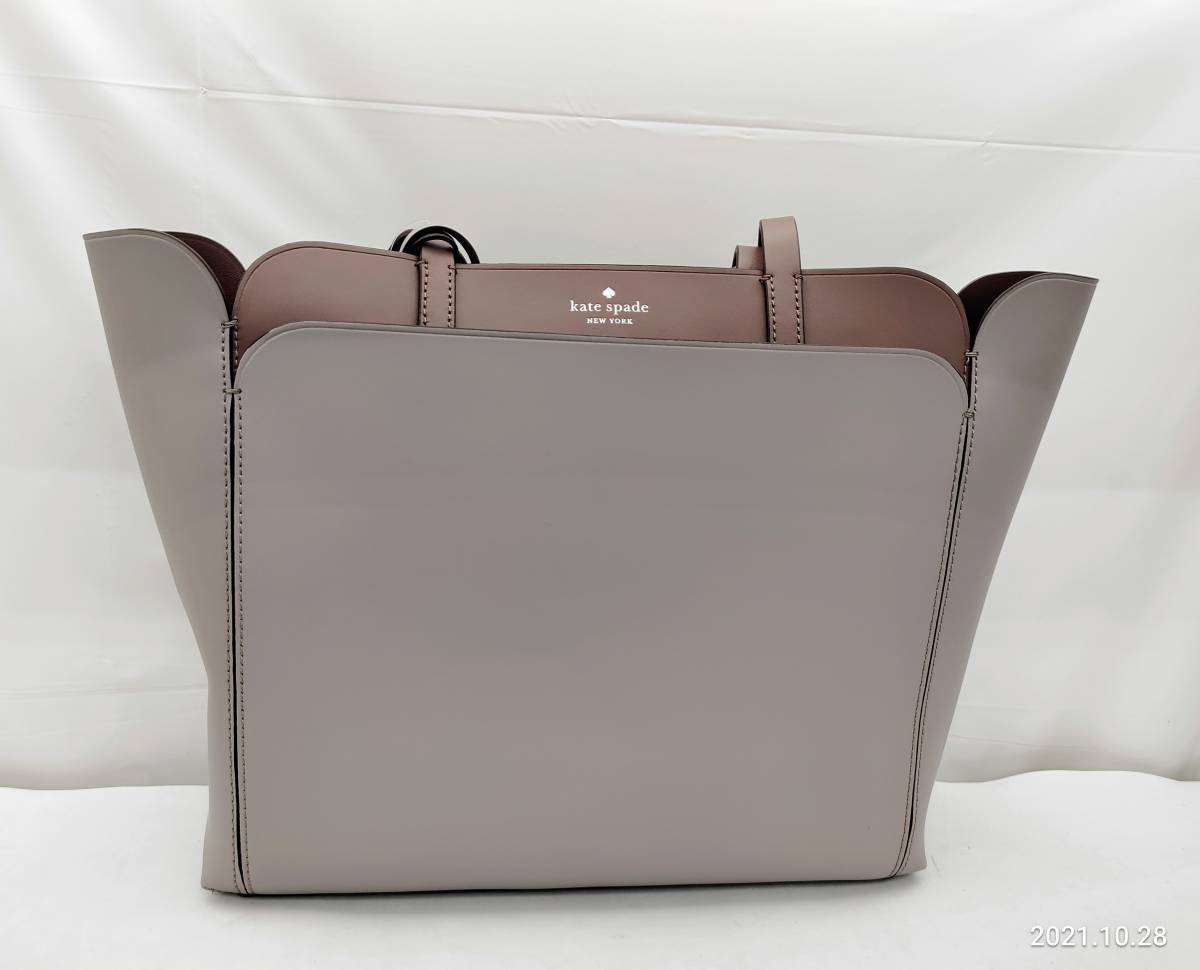 1000円～◇中古 未使用 kate spade ケイトスペード レザー トート 