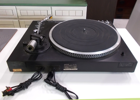 ダイヤトーン レコードプレーヤー DP-610 カートリッジ付き針なし 動作