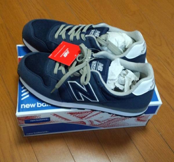 【新品未使用】NB M340 NAVY 26センチ 正規品 箱あり タグあり
