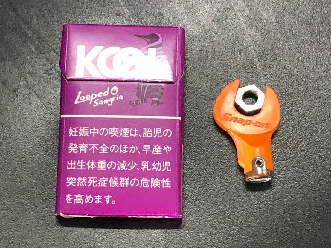 スナップオン キーホルダー SNAP ON グリップ 赤 旧型 ⁄ Snap-on 