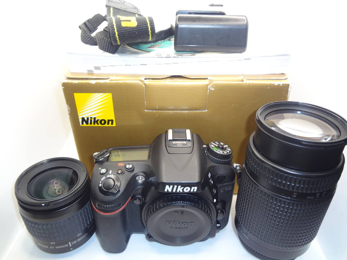 新品級】ニコン Nikon D7100 ニコン カメラ レンズセット 元箱付き