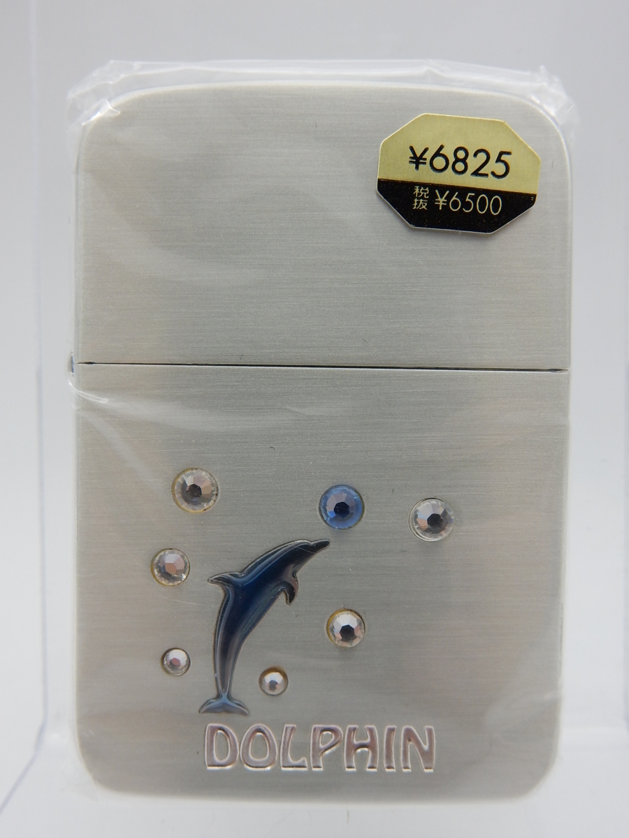 ジッポ ジッポー ZIPPO イルカの中古品・新品 -zippo U.S.A 未使用品