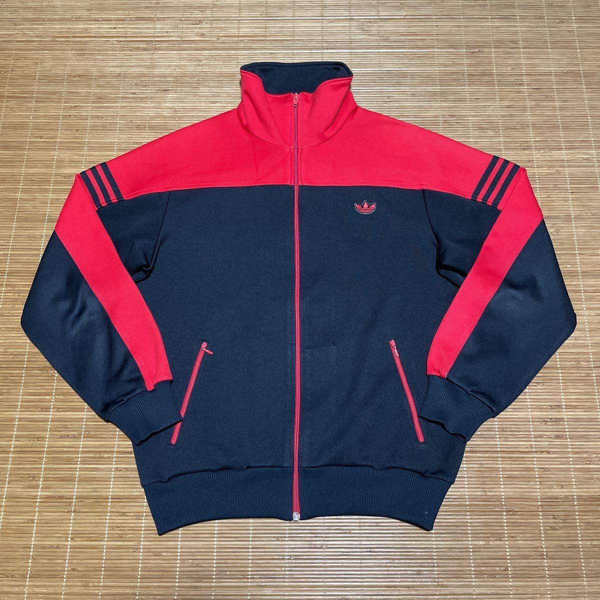 adidas 70s 西ドイツ 美品 - デサント製 アディダス ジャージ 70年代 