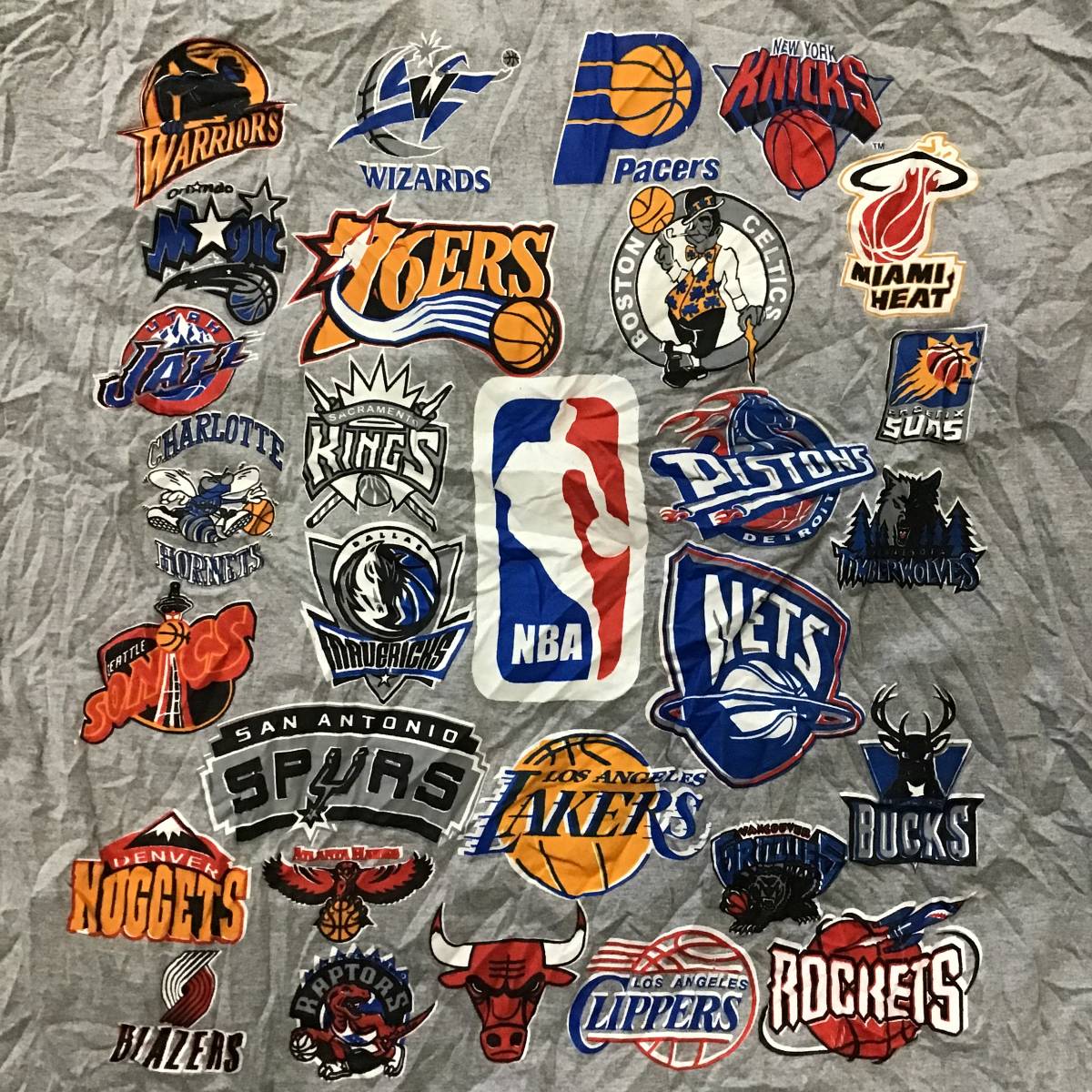 H 8 Nba ロンt チームロゴ Made In Usa バスケットボール 3xl 大きいサイズ グレー 1円スタート アメリカ古着 古着卸 Xlサイズ以上 売買されたオークション情報 Yahooの商品情報をアーカイブ公開 オークファン Aucfan Com