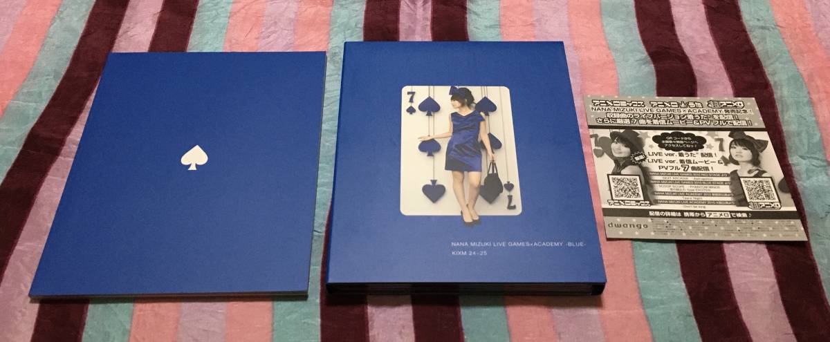 水樹奈々 NANA MIZUKI LIVE GAMES×ACADEMY RED & BLUE Blu-ray版 初回