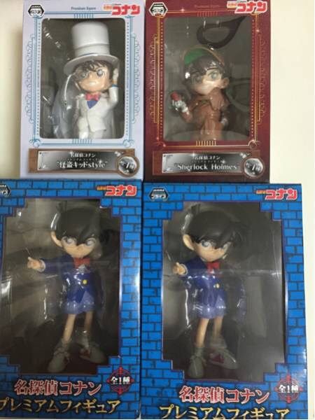 名探偵コナンフィギュア4点セット！新品未開封！プライズ限定！