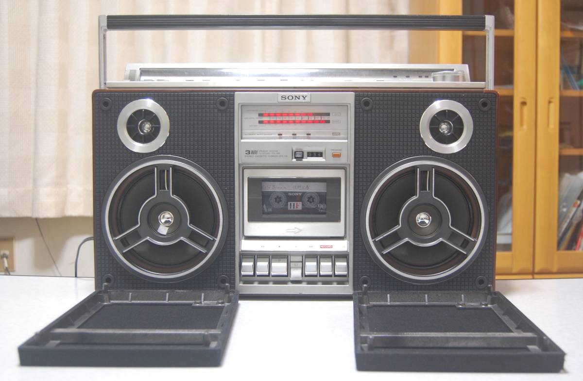 CFS-V8 SONY ラジカセ - 動作品 ソニー ZILBA'P FM⁄AM 動作品SONY