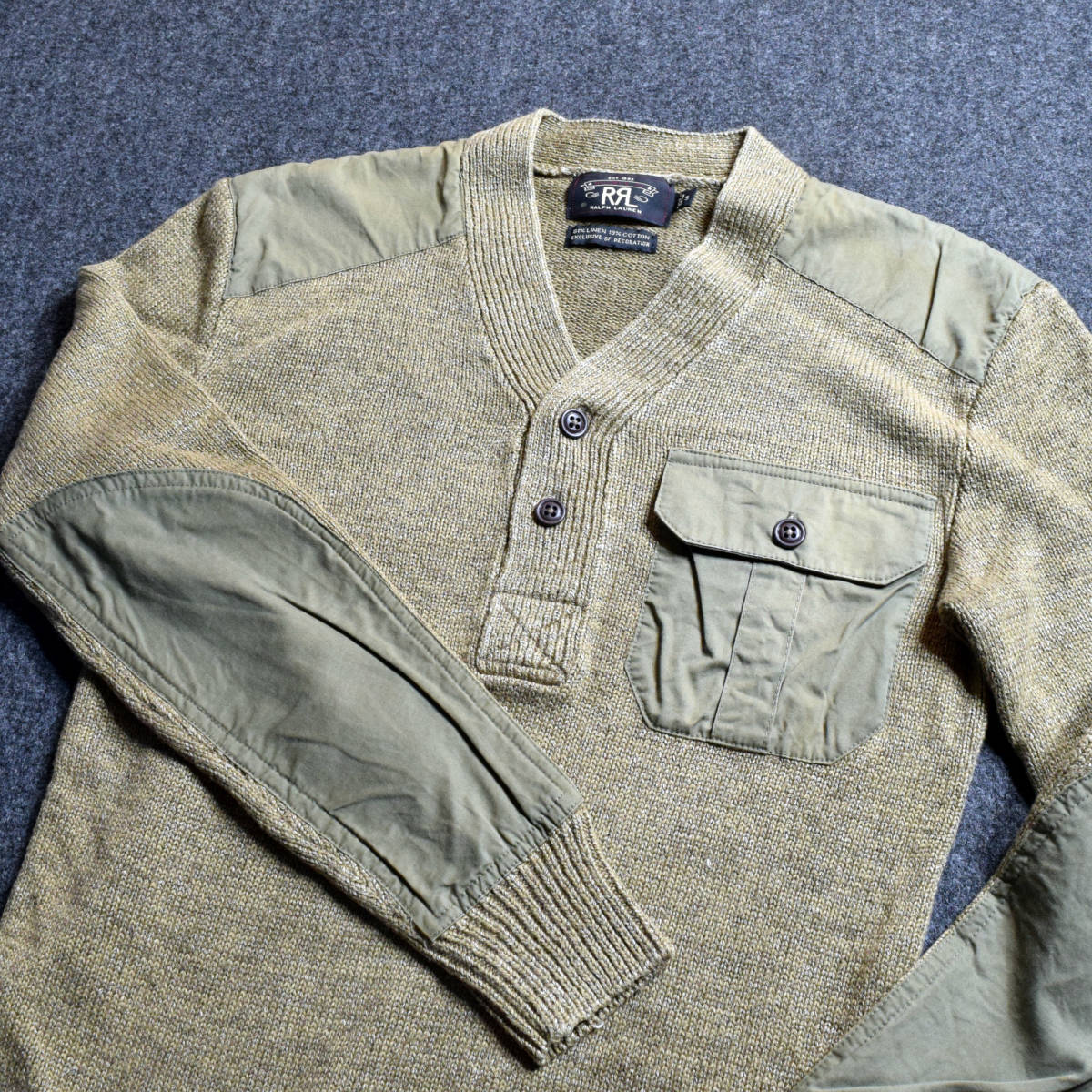 メンズS RRL ダブルアールエル ラルフローレン ミリタリー コマンド 