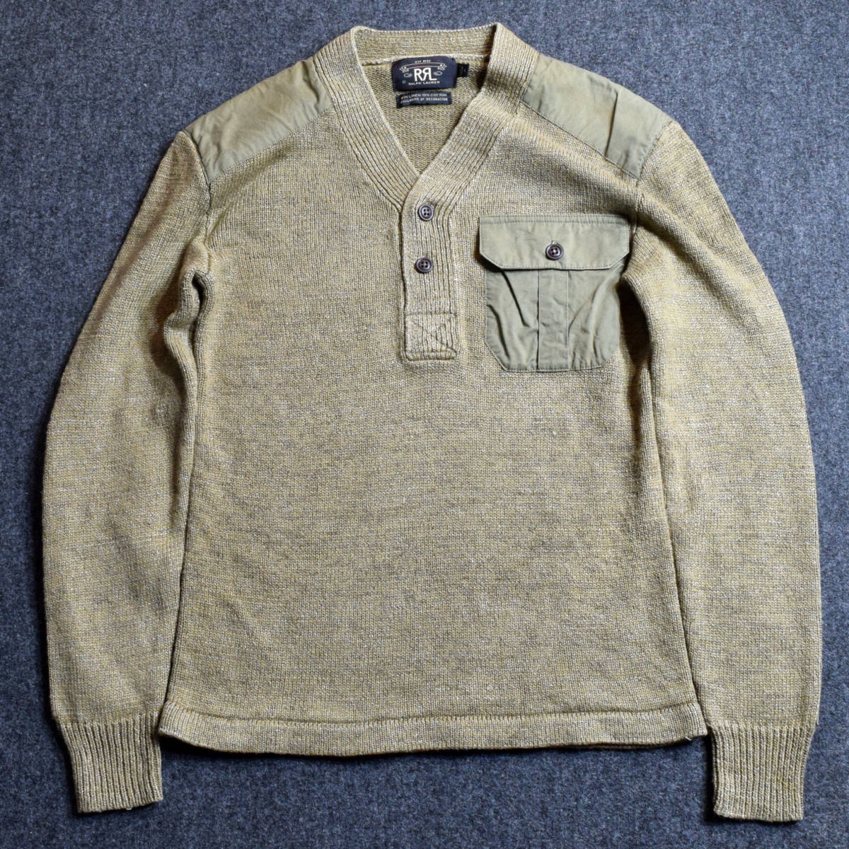 メンズS RRL ダブルアールエル ラルフローレン ミリタリー コマンド 