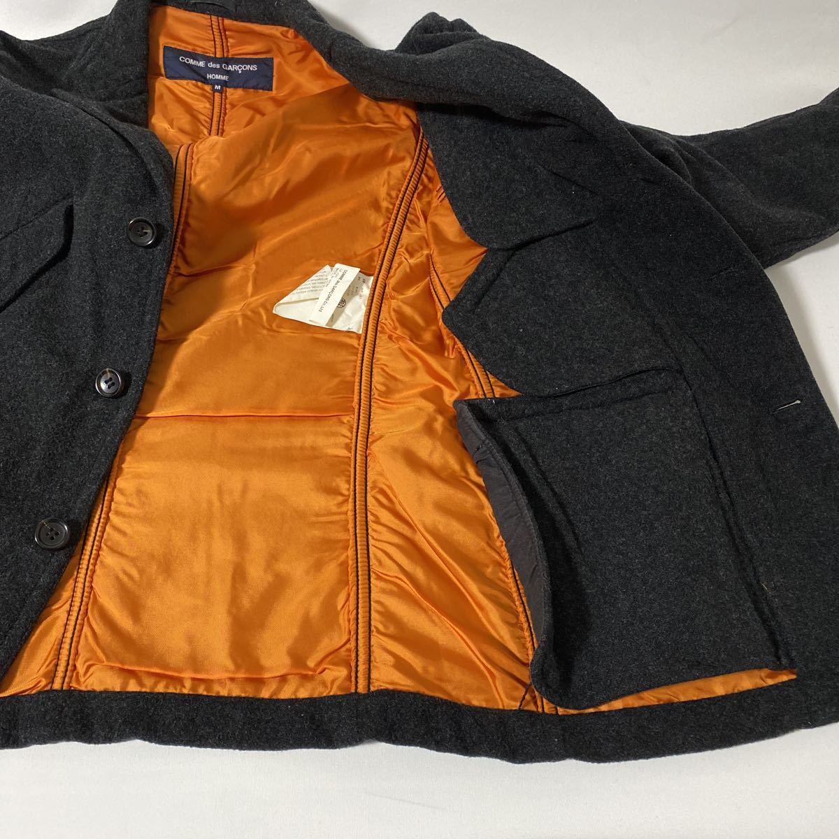 美品 AD 2005 アーカイブコレクション コムデギャルソン オム ウール 