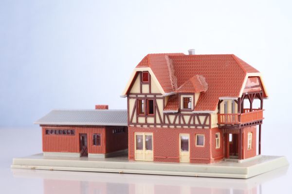Reichenbach 駅舎 ストラクチャー KIBRI Nゲージ Faller | 0 N Station
