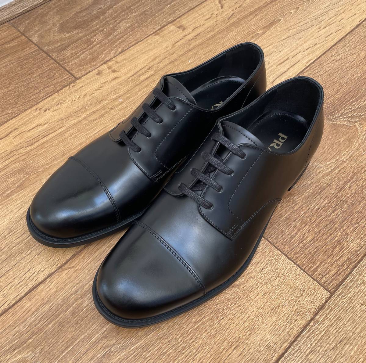 新品未使用 PRADA プラダ ビジネス フォーマルシューズ サイズ7 PRADA 