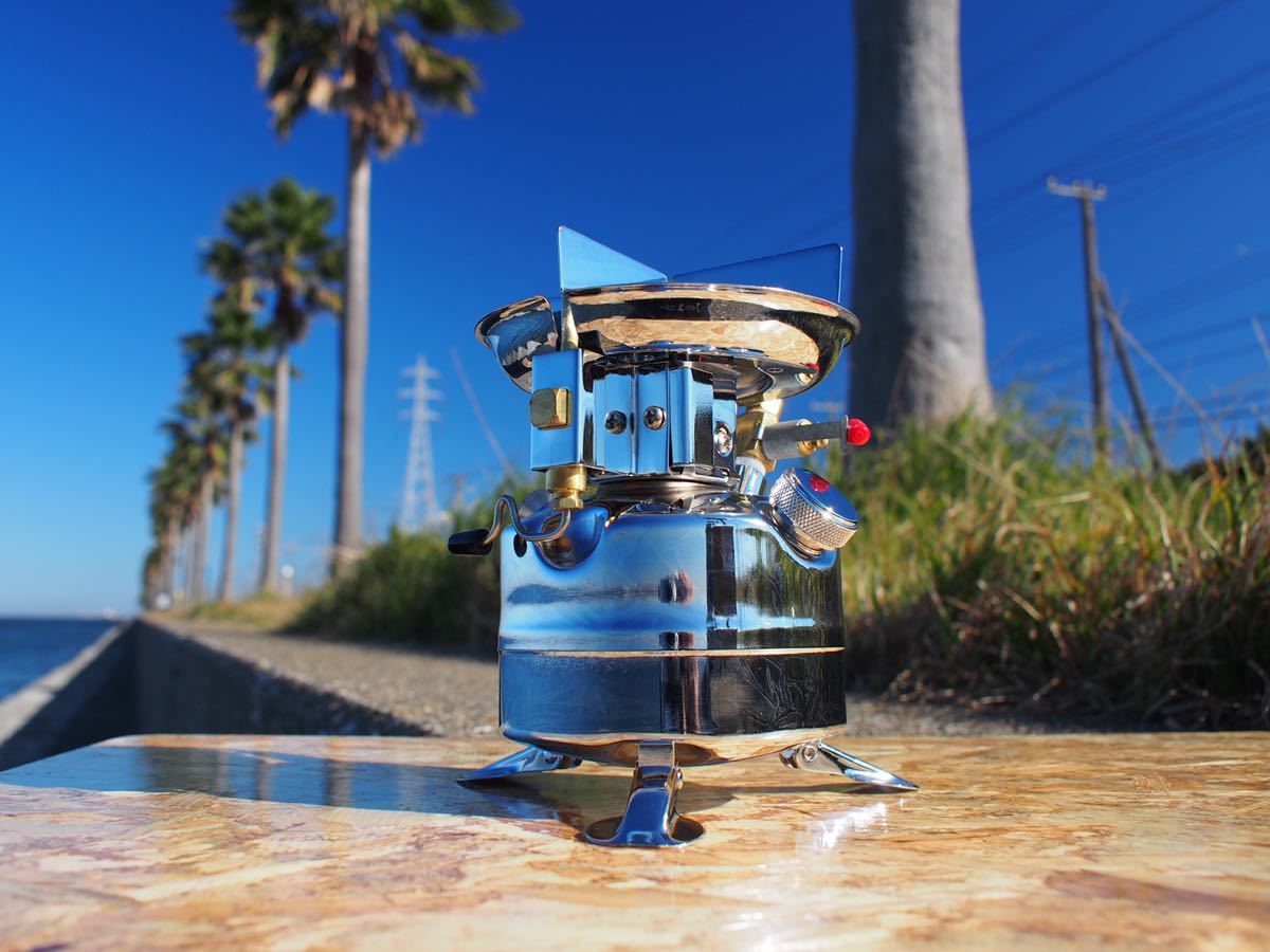 coleman PEAK1 400A STOVE ピーク1 バーナー【おまけ付】 NOS品の塊り！ クローム仕上げ コールマン PEAK1 400A STOVE ピーク1