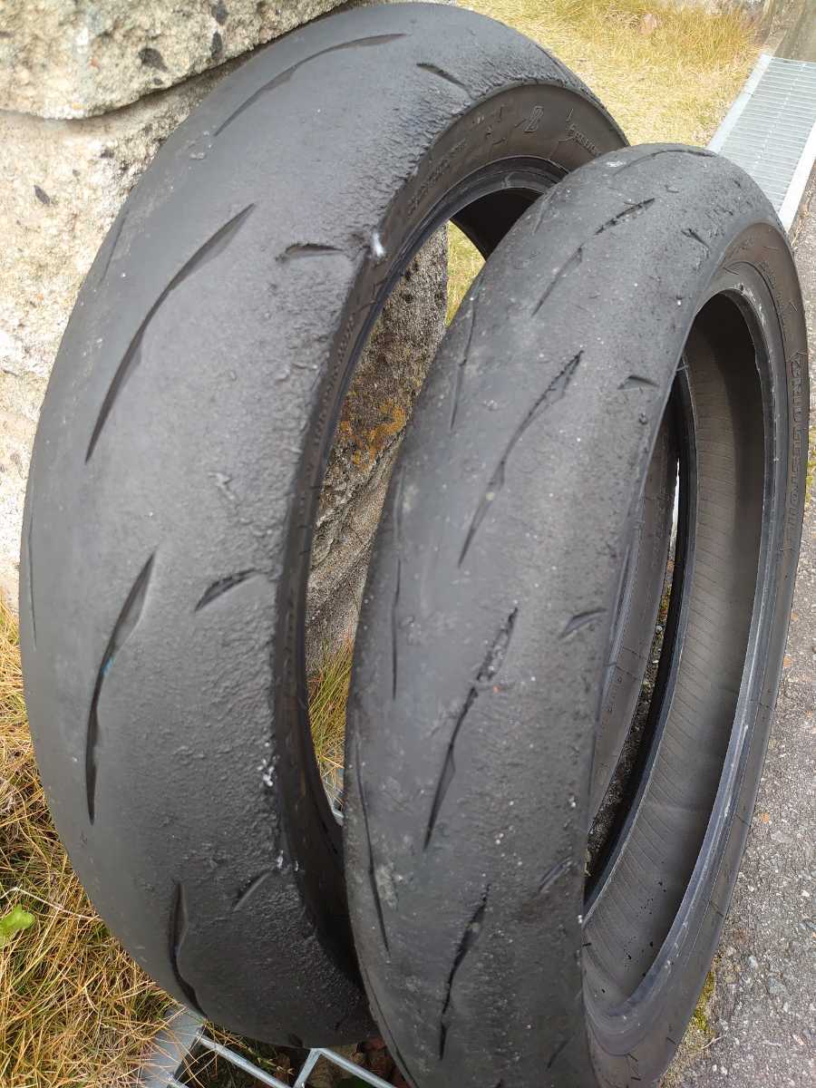 BRIDGESTONE ブリヂストン R11 110/70 17 140/70 17 CBR250 YZF R25