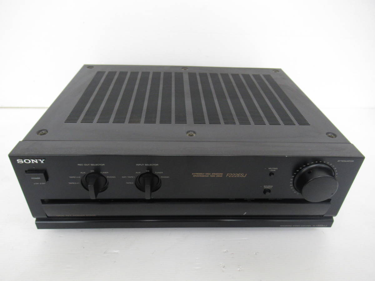 SONY/ソニー】X③146//TA-F222ESJ プリメインアンプ/200931