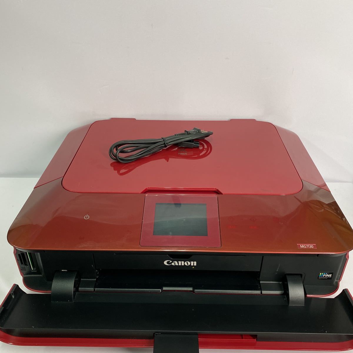 送料無料】Canon キヤノンインクジェット複合機 PIXUS MG7130 RD 印刷