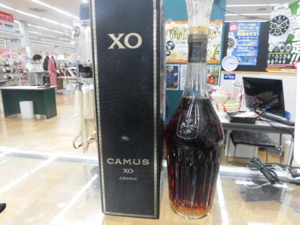 153657古酒〇未開栓 カミュ XO ロングネック コニャック ブランデー