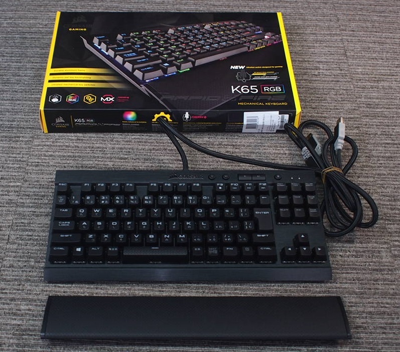 低価，爆買い YI キ11-20 CORSAIR K65 RGB RAPIDFIRE コンパクトメカニカル ゲーミングキーボード(USBキーボード)｜売買されたオークション情報、yahooの商品情報をアーカイブ公開 - オークファン USBキーボード