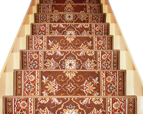 [0115-00002-10]防音対策に！階段マット(ベージュ)