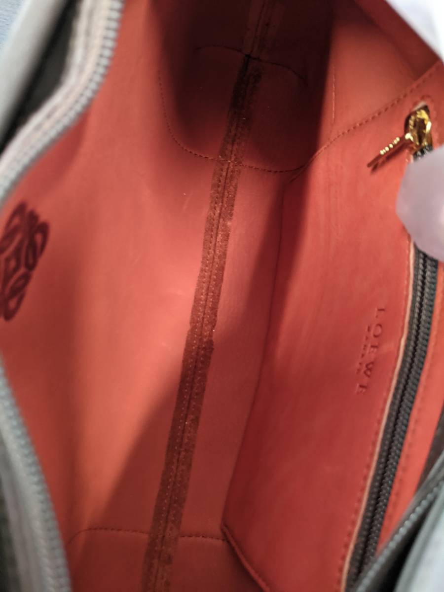 LOEWE ロエベ スエードレザー ショルダーバッグ 31623 【公式通販】
