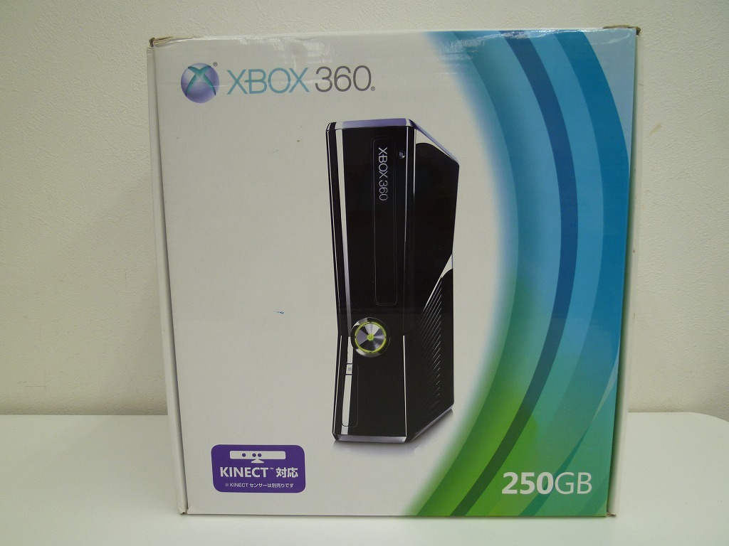 XBOX360S 250GB リキッドブラック 本体 xbox360S 250GB プレミアム 