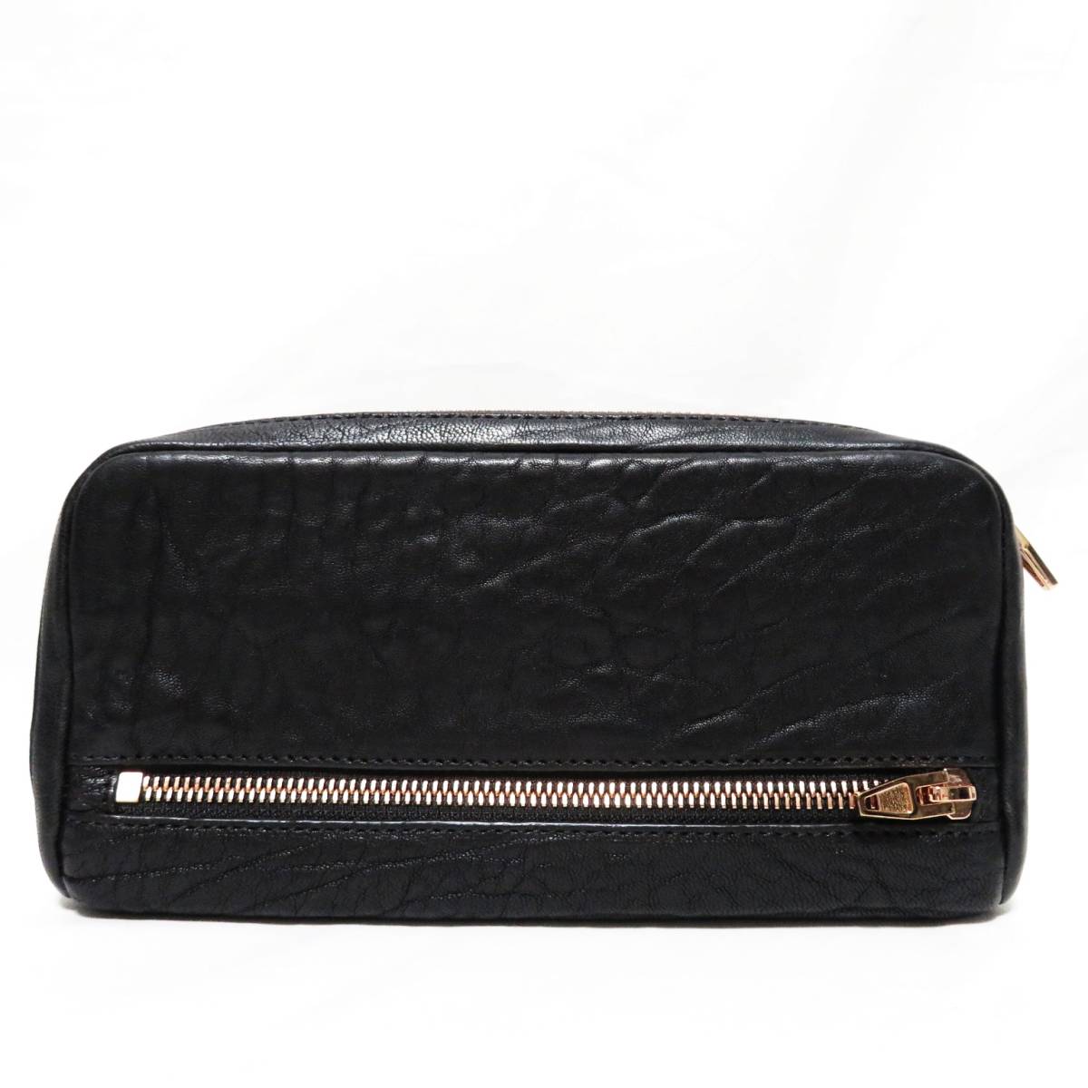 アレキサンダーワン ALEXANDER WANG 長財布 - 黒 ブラック WANG