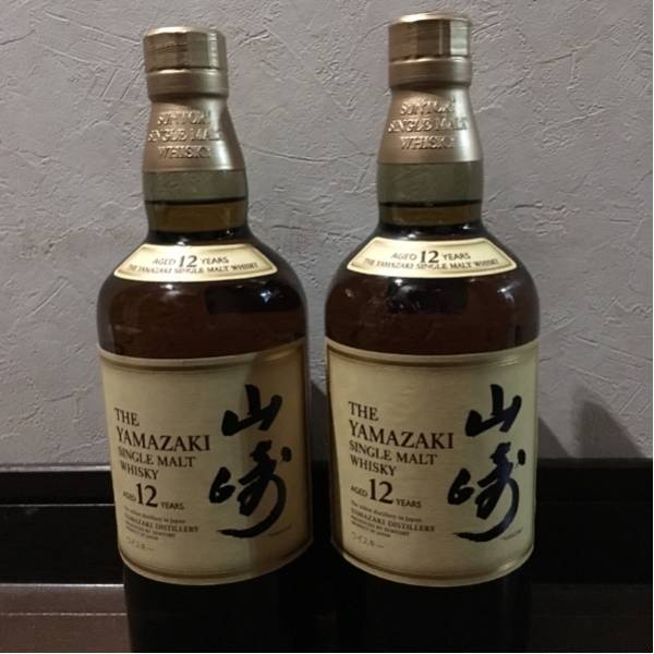 山﨑12年 シングルモルト 2本 サントリー 山崎12年 700ml 2本セット