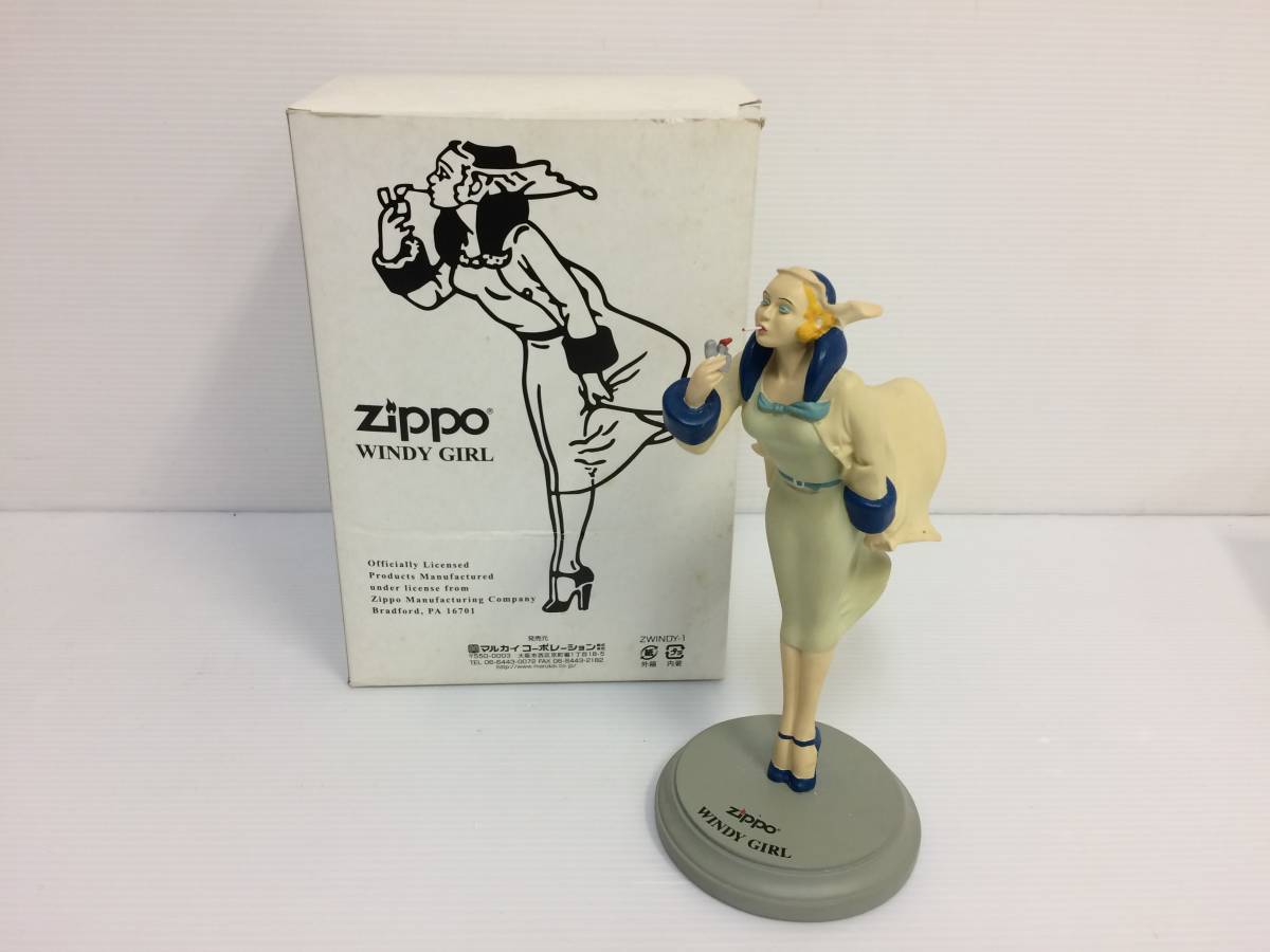 ZIPPO WINDY GIRL ジッポー ウィンディーガール フィギュア 置物 人形