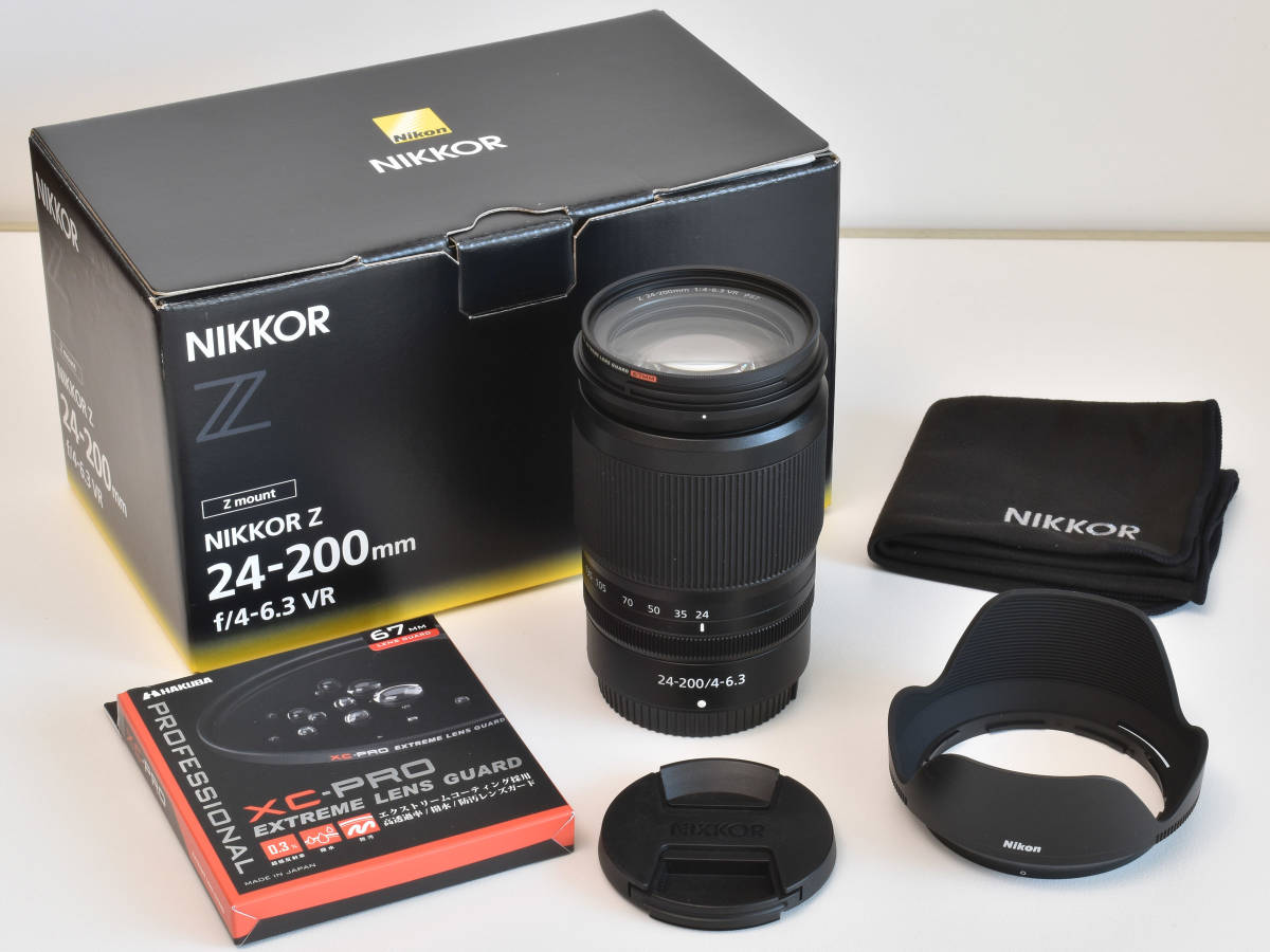 Z 24-200mm f⁄4-6.3 NIKKOR VR - Nikon 新品同様購入品ニコン VR