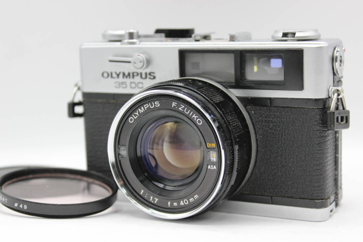 Olympus 0 DC Camera Rangefinder 35DC 35mm Film with f⁄1.7 1 {49} -