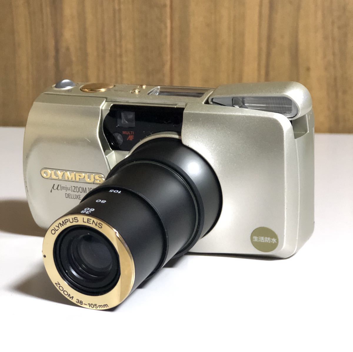 OLYMPUS μ[mju:] ZOOM 105 本体 新電池で確認済 ☆美品☆