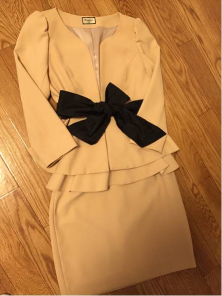 美品☆オマケつき グレース スーツ セットアップ りぼん